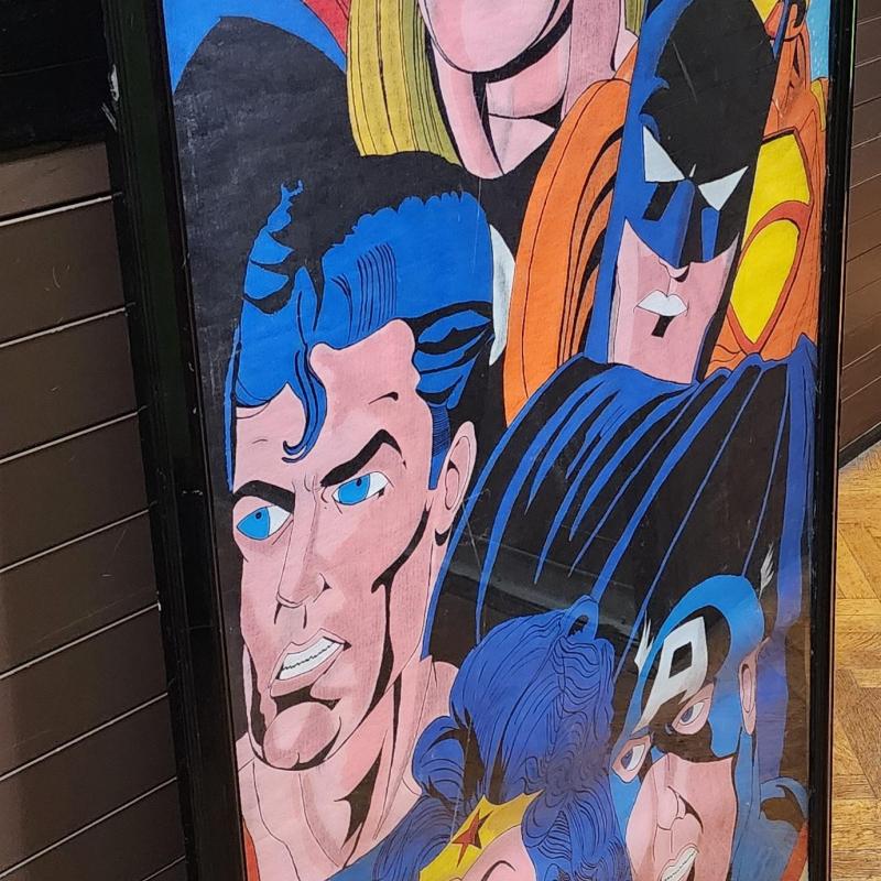 Avengers (2003) Hand Painted Art