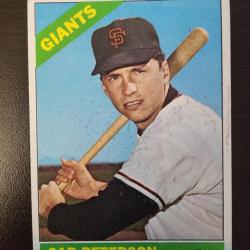 1966 Topps - Cap Peterson #349 San Francisco Giants