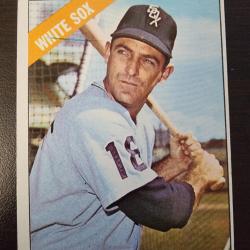 1966 Topps #319 Gene Freese Chicago White Sox - Minor Misprint