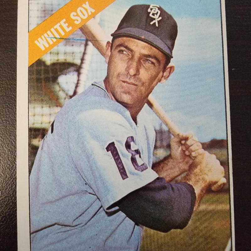 1966 Topps #319 Gene Freese Chicago White Sox - Minor Misprint