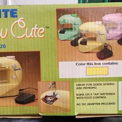 White SC20 Sew Cute Battery/AC Sewing Machine
