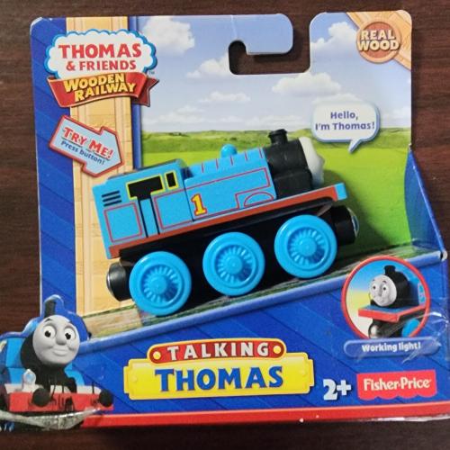 Thomas the Tank Engine Wooden Railway Talking Thomas Engine - New