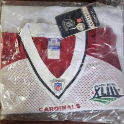 Larry Fitzgerald #11 Arizona Cardinals NFL Super Bowl Jersey XL Size 52-New