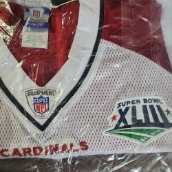 Larry Fitzgerald #11 Arizona Cardinals NFL Super Bowl Jersey XL Size 52-New