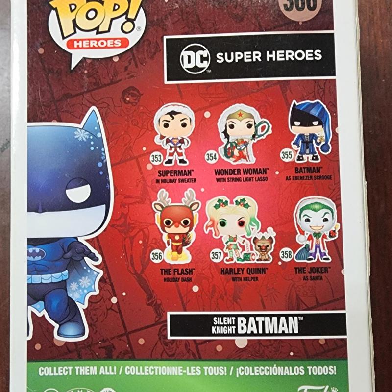 Pop! Funko - DC Super Heroes Silent Knight Batman 366 NIB