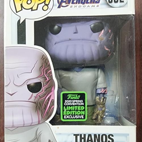 Pop! Funko - Marvel Avengers Endgame - Thanos 592 ECCC Exclusive NIB