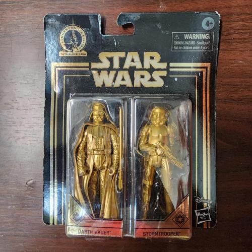 Star Wars Commemorative Edition Vadar and Stormtrooper Figures NIB
