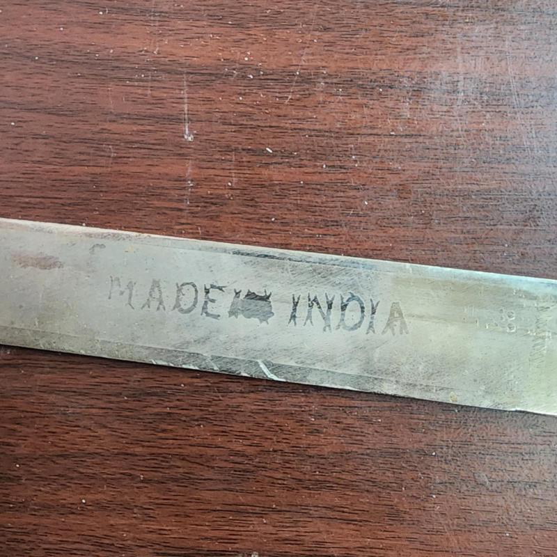 Vintage Indian Curved Sword