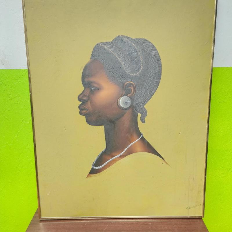 Portrait of an African Women by E. Roberts