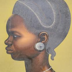 Portrait of an African Women by E. Roberts