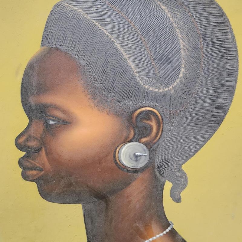 Portrait of an African Women by E. Roberts