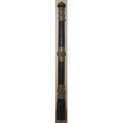 Scepter/Baton with embedded Stones - Ritual Ceremonial Vintage Collectible