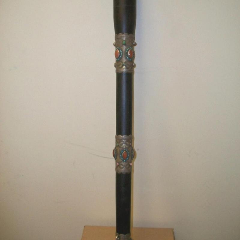Scepter/Baton with embedded Stones - Ritual Ceremonial Vintage Collectible