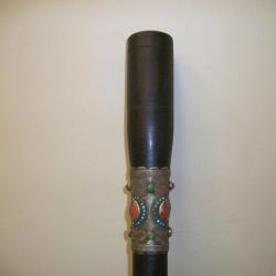 Scepter/Baton with embedded Stones - Ritual Ceremonial Vintage Collectible